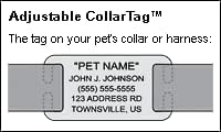 Boomerang Tags Cat Tag - Small Dog Tag, Will Last Your Pets Lifetime - Cat Tags Personalized Small, Engraved Stainless Steel Silent, ID Tag (Open End X-Small for 3/8 or 1/2 Inch Snap Style Collar)