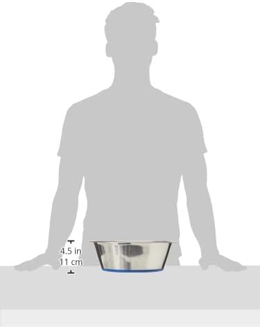 CLASSIC Pet Products Steel Super Premium Non-Slip Dish, 4000 ml