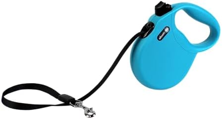 Alcott Wanderer Retractable Leash, Small, Blue