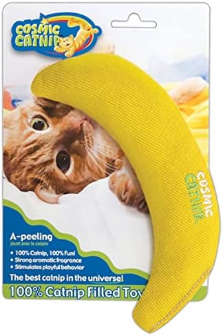 100% Catnip Filled Cat Toy Style: Yellow