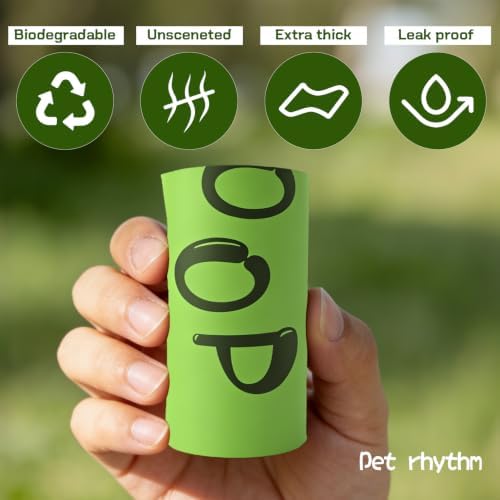 Biodegradable Dog Poop Bags, 450 Bags with Free Dispenser