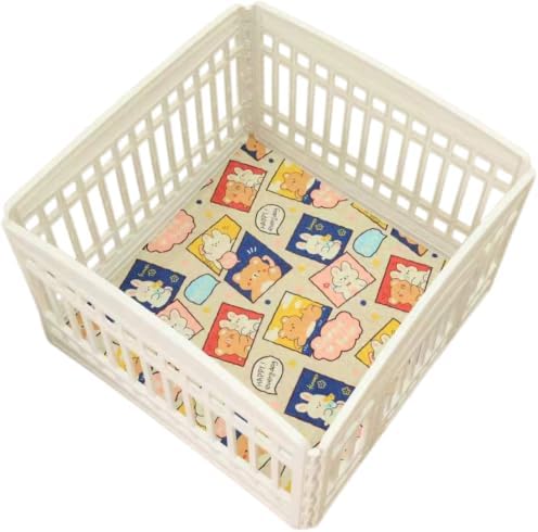 PJYuCien 36"x36" Reusable Playpen Training Pad for Puppies, Blue