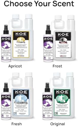 Odorcide K.O.E (Fragrance) & A.O.E Spray Bundle -Pet Odor Eliminator for Strong Odors in Home & Kennel and Between Baths Spray - Original Scent