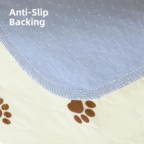 PUPTECK Washable Pee Pads for Dogs, Reusable Puppy Potty Training Mat