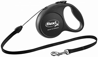 Flexi Fun Retractable Dog Leash Small Black