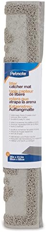Petmate Litter Catcher Mat, Stone, Large