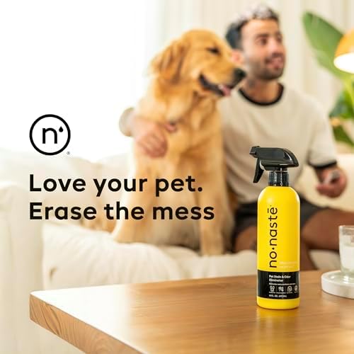 Nonaste Pet Stain & Odor Eliminator Enzyme Spray, Dog & Cat, 16 oz, Pk 2