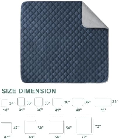 Eterish Washable Pee Pads for Dogs Large/Extra Large 31'' x 36'' 2 Pack