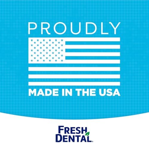 Naturel Promise Fresh Dental Toothbrush and Toothpaste Kit for Dogs, Teeth Cleaning Kit for Plaque & Tartar Removal, Contains Finger Toothbrush, Breath Freshener, Dog Dental Care