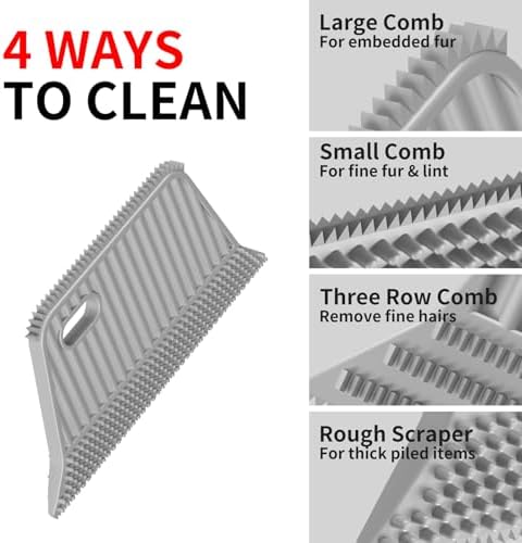 Pet Hair Removal Tool, Pet Hair Remover, Lint Remover 3-Pack