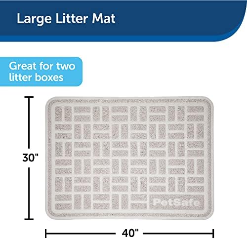 PetSafe Anti-Tracking Cat Litter Mat, Large 30 x 40 in