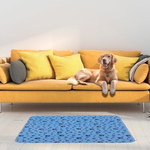 Washable Pee Pads for Dogs,2 Pack Extra Large 36"x54" Super Absorbent Reusable Puppy Pads,Non-Slip 100% Waterproof Dog Pee Pads,Pet Training Pads for Couch, Crate,Potty Training,Floor