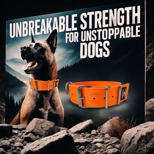 SparkDog 2โ Working Dog Collar โ Heavy Duty