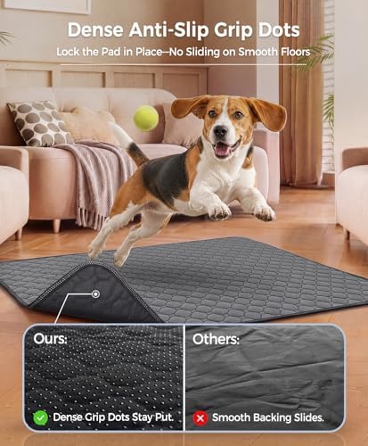 Doglike Washable Pee Pads for Dogs – Reusable Puppy Training Pads (2 Pack)