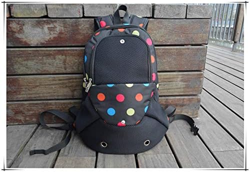 ETOPARS Carrier Backpack for Cats and Small Dogs, Dog Bag Travel Carrier with Mesh Window for Walking Hiking Bike Camping Outdoor, Holds Dogs up to 4 kg