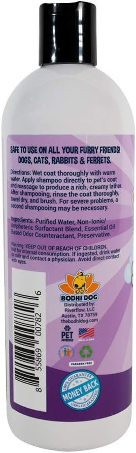 Bodhi Dog Skunk Shampoo | Skunk Smell Odor Remover Cleans & Deodorizes Using Essential Oils for Dogs & Cats | Made in USA | 16oz (473ml) (Pack of 2)