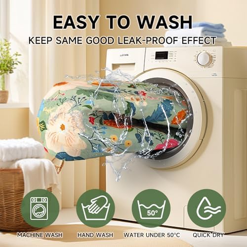 Washable Pee Pads for Dogs 2 Pack, Puppy Pads with Pheromones, 2026 Upgraded PuppyPad 48"x32" Super Absorbent Quick Dry Dog Training Pads, Waterproof & Non-Slip Whelping Pads for Crate,Floor,Sofa
