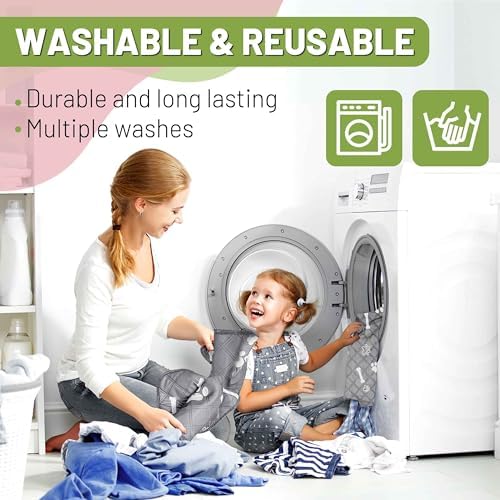 PatiencET Washable Pee Pad for Dogs, 72" x 72" Extra Large, Reusable Non-Slip Waterproof Playpen & Whelping Pad, Super Absorbent Floor Protector for Large Dogs & Multi-Pet Homes