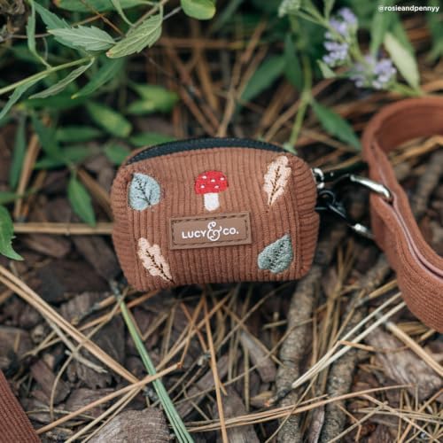 Lucy & Co. Woodland Wonder Corduroy Poop Bag Holder