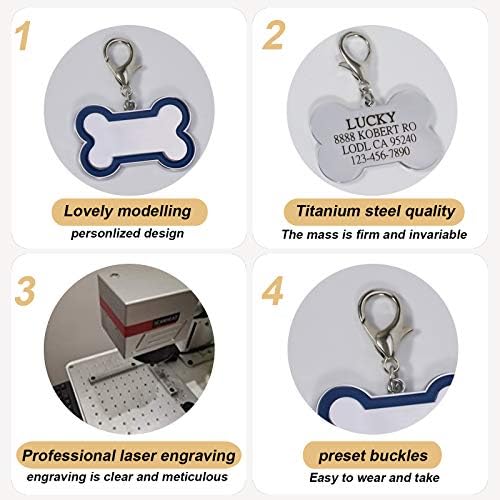 Dog Collar Waterproof Pet Collars,Neck Adjustable Silicone Dog Collar with Strong Coated Webbing and Cute Metal Pendant For Boy Girls Dog Collars S/M/L Sizes