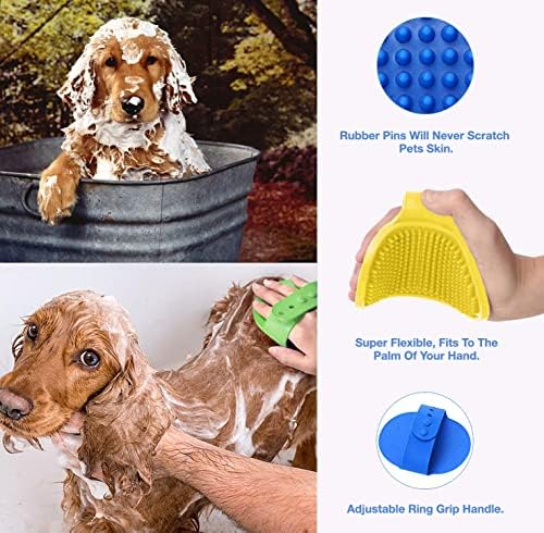 Dog Paw Cleaner for Pet Grooming, Washer Large Dogs with Silicone Scrubber Dogs, 2 In 1 Portable Cleaning Brush Feet a Soft Towel to Dry