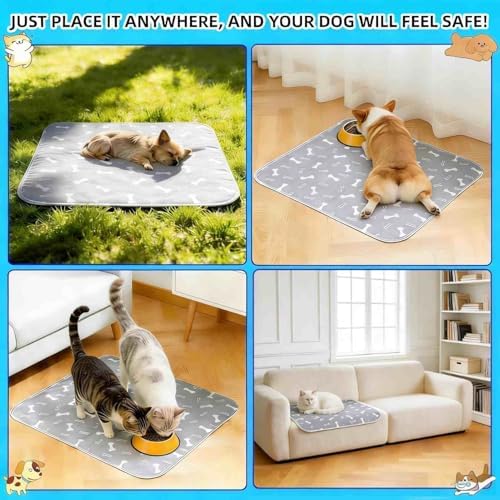 Puppy Pads – Reusable, Washable & Leak-Proof Pet Training Pads for Dogs Cats, Anti-Slip, Home Travel (S-15.7"×23.6")