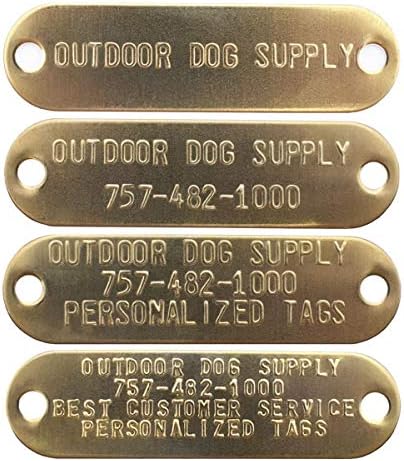 Outdoor Dog Supply 1" Heavy Duty Reflective Waterproof D-Ring Dog Collar for Medium & Large Dogs with 3/4" Custom Brass Nameplate (Reflective Purple, 21")