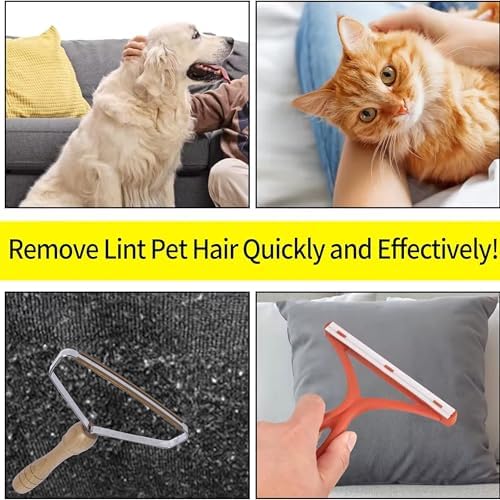 Pet Hair Remover-Dog Cat Hair Remover Lint Remover,Carpet Rake,Lint Brush,Lint Shaver for Carpets, Car Mat,Couch,Pet Bed,Furniture & Rug