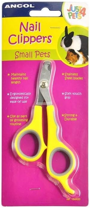 Ancol Ergo Animal Nail Clippers Small Clear