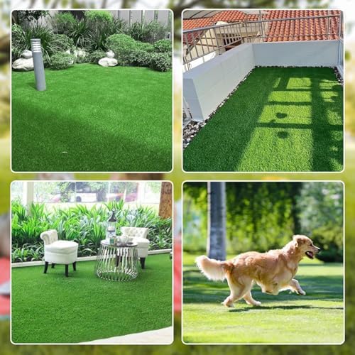 Artificial Grass Rug Turf for Dogs Indoor Outdoor Fake Grass for Dogs Potty Training Area Patio Lawn Decoration (118 x 39 Inch (Pack of 1))
