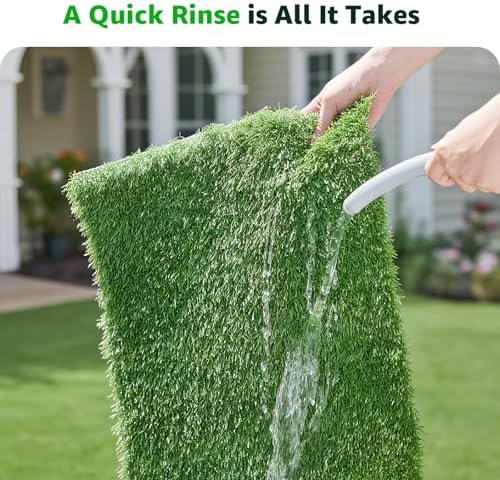 Replacement Artificial Grass Pee Pads for Dogs Potty Training to Pee & Poop