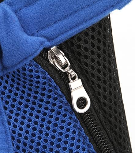 Pet Carrier Backpack Small Size 12x8x10 Inch Front Loading Design Mesh Ventilation System for Hiking Cycling Outdoor Activities Hands-Free Travel Comfortable for Cats Dogs Rides