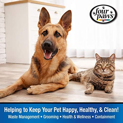 Four Paws Wee-Wee Pet Stain and Odor Eliminator for Carpet Stains 128 Ounces