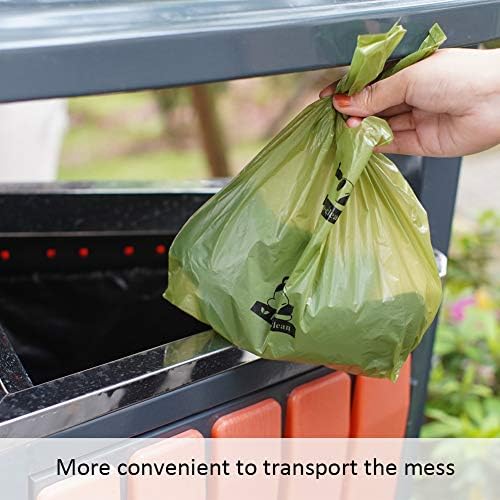ECO-CLEAN Dog Poop Bags with Handle, 500 Count, Extra-Thick