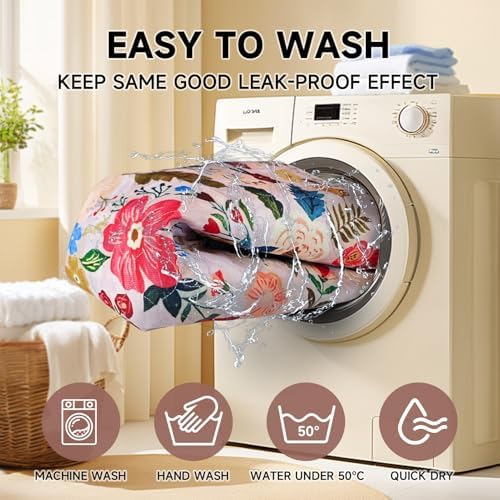Washable Pee Pads for Dogs 2 Pack, Puppy Pads with Pheromones, 2026 Upgraded PuppyPad 48"x32" Super Absorbent Quick Dry Dog Training Pads, Waterproof & Non-Slip Whelping Pads for Crate,Floor,Sofa