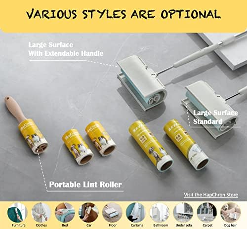 Lint Roller Refills 4", 800 Sheets, for Evercare, Extra Sticky