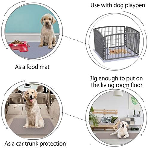 Replacement Washable Pee Pads for Dogs Puppy Potty Training to Pee & Poop