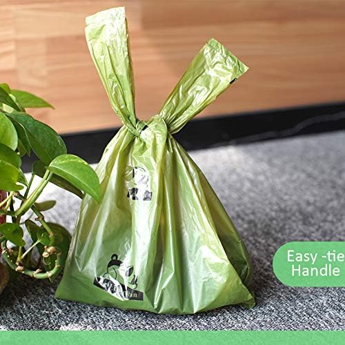ECO-CLEAN Dog Poop Bags, 300-Count Dog Waste Bags with Easy-Tie Handles