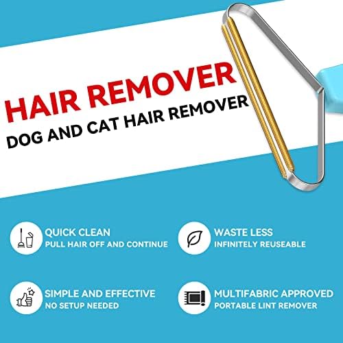 Pet Hair Remover Carpet Rake, Dog & Cat Hair Fur Remover, Carpet Scraper