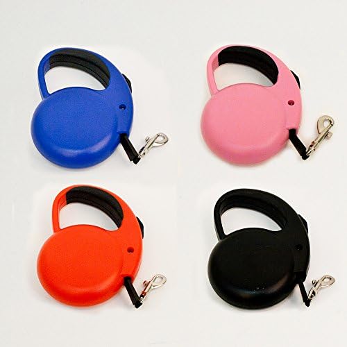 Hyper Pet Retractable Dog Leash, 8 ft. Walking Leash for Dogs up to 8 lbs., Extra Small, Blue