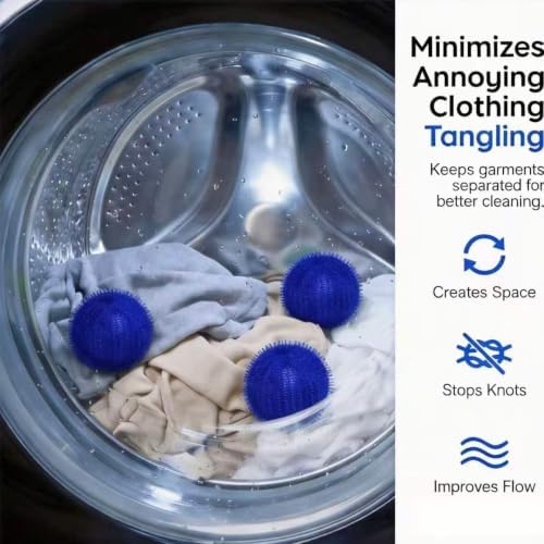 Pet Hair Remover for Laundry (Large Blue)