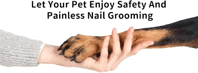 for Dremel Dog Nail Grinder - Diamond Bits Attachment for Dog Nail - 1/8'' Painless Nail Grinder Bits Won't Pull Hair or Get Hot for Large Medium Small Dogs and Cats Paws Grooming