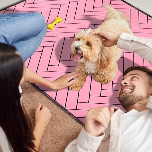 2PC Reusable Training Pads, Washable Absorbent Non-Slip Dog Mat 35x24in