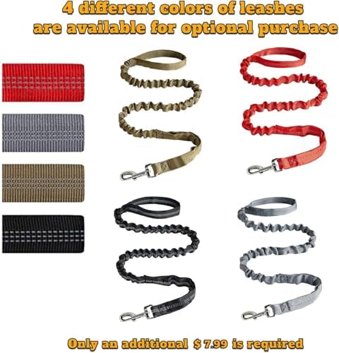 Tactical Dog Collar with Name Patches, Olive Green: XL