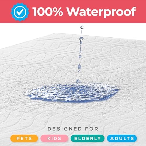 4 Pack Waterproof Reusable Heavy Absorbency Incontinence Bed Pads 34"x52"