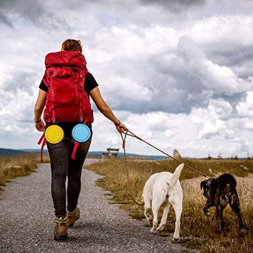 ME.FAN Collapsible Dog Bowl for Travel (12oz), 6 Pack