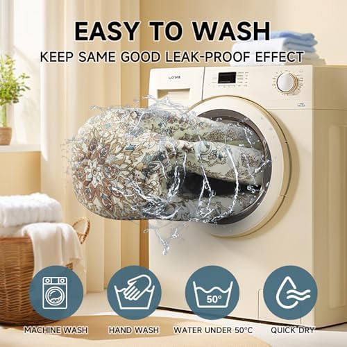 Washable Pee Pads for Dogs 2 Pack, Puppy Pads with Pheromones, 2026 Upgraded PuppyPad 18"x24" Super Absorbent Waterproof Pet Training Pads, Non-Slip Potty Pads for Crate,Floor,Sofa