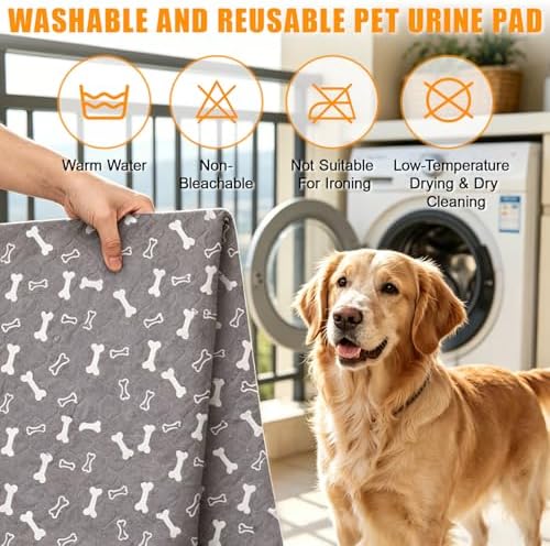 Washable Puppy Pee Pads with Pheromones Reusable