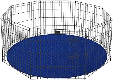Washable Reusable Pee Pads for Dogs, Waterproof Round 48" Dog Whelping Pads