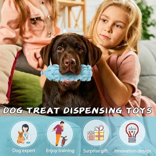 8 Hour Cooling Ice Lolly Dog Toys for Summer, Water & Milk Freezable Feeder